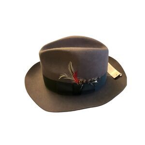 Bailey 100% wool made in USA hat fedora size large NEW WITH TAGS
